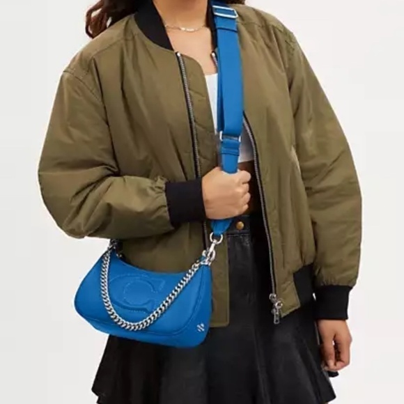 Coach Teri Shoulder Bag Blue, Spring/Summer!! NWT - Picture 7 of 10